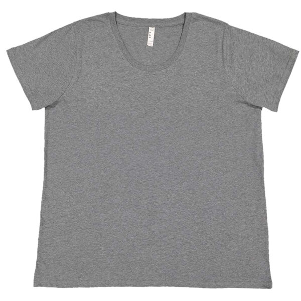 Ladies Curvy Watercolor Tee Thumbnail