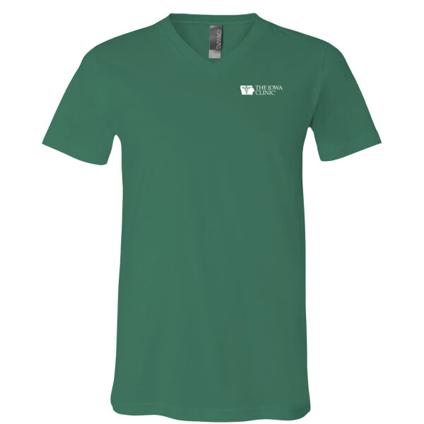 Short Sleeve V-Neck Logo Tee Thumbnail