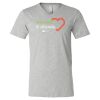 Heather CVC V-Neck Tee Thumbnail
