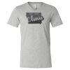 Heather CVC V-Neck Tee Thumbnail