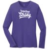 Ladies Long Sleeve Core Cotton Tee Thumbnail