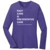 Ladies Long Sleeve Core Cotton Tee Thumbnail
