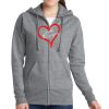 Women's Core Fleece Full Zip Hooded Sweatshirt Thumbnail